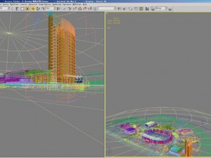 architecture 345 3D 모델