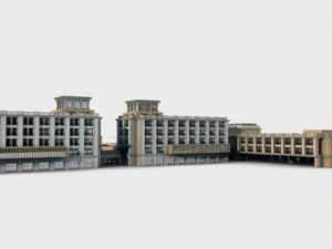 architecture 347 3D Model