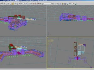 architecture 347 3D Model