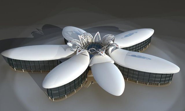 architecture 348 3D Model .c4d .max .obj .3ds .fbx .stl .blend 