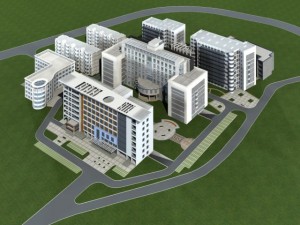 architecture 350 3D Model