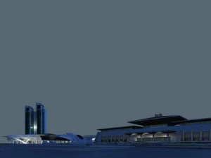 architecture 352 3D Model