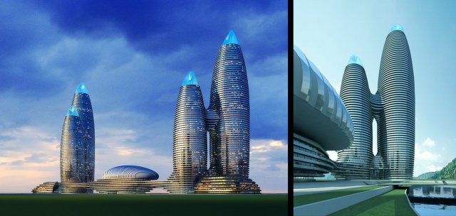 architecture 356 Model 3D .c4d .max .obj .3ds .fbx .stl .blend