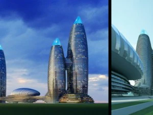 architecture 356 3D Model