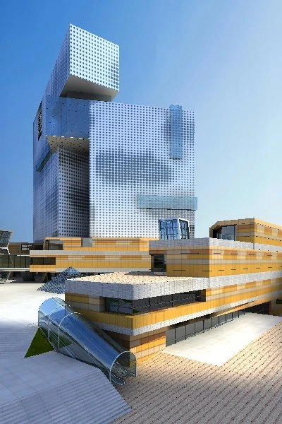architecture 358 3D Model .c4d .max .obj .3ds .fbx .stl .blend 