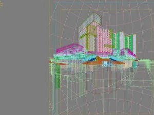 architecture 358 3D Model