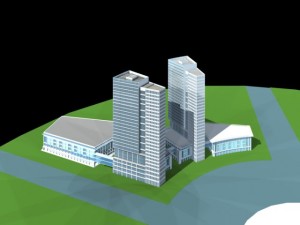 architecture 361 3D मॉडल