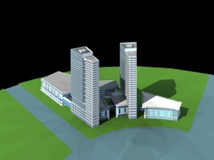 architecture 361 3D मॉडल