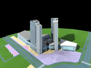 architecture 361 3D मॉडल
