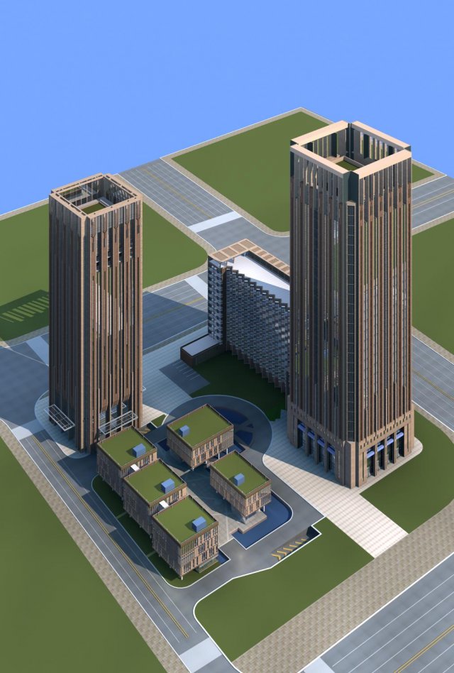 architecture 364 3Dモデル .c4d .max .obj .3ds .fbx .stl .blend 