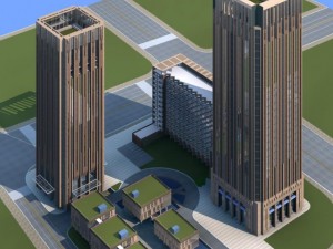 architecture 364 3D Model