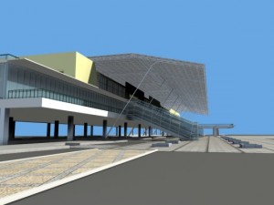 architecture 366 3D Model