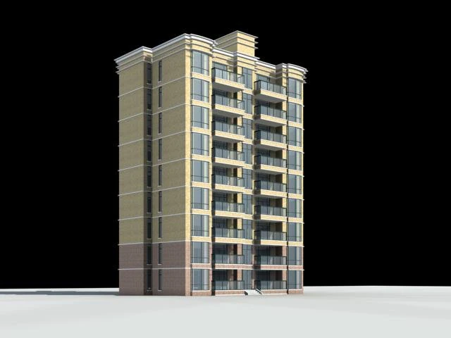 architecture 367 3D Model .c4d .max .obj .3ds .fbx .stl .blend 