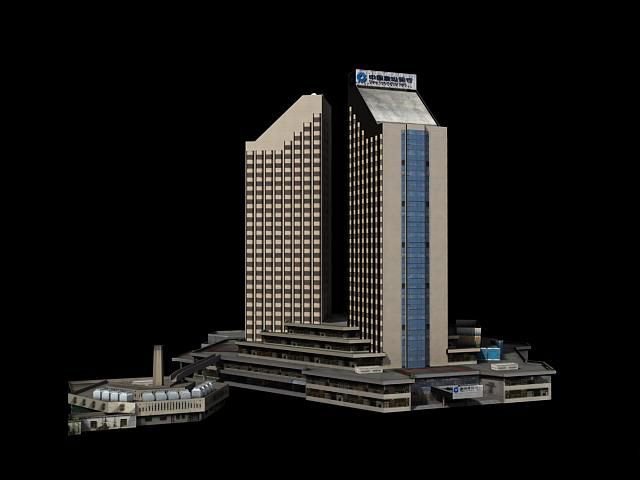 architecture 368 3D 模型 .c4d .max .obj .3ds .fbx .stl .blend 