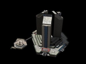 architecture 368 3D 模型