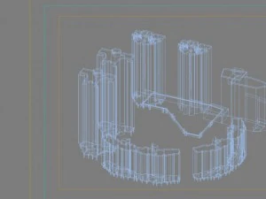 architecture 370 3D Model