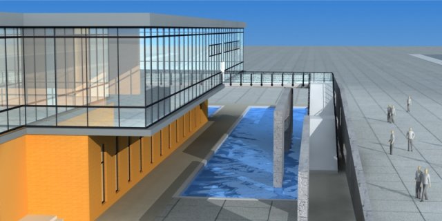 architecture 371 3D Model .c4d .max .obj .3ds .fbx .stl .blend 