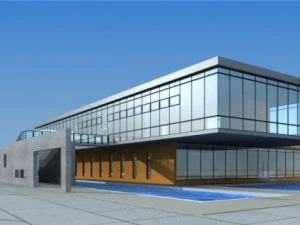 architecture 371 3D Model