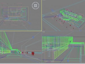 architecture 371 3D Model