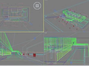 architecture 371 3D Model