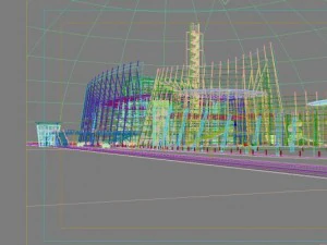 architecture 373 3D Model