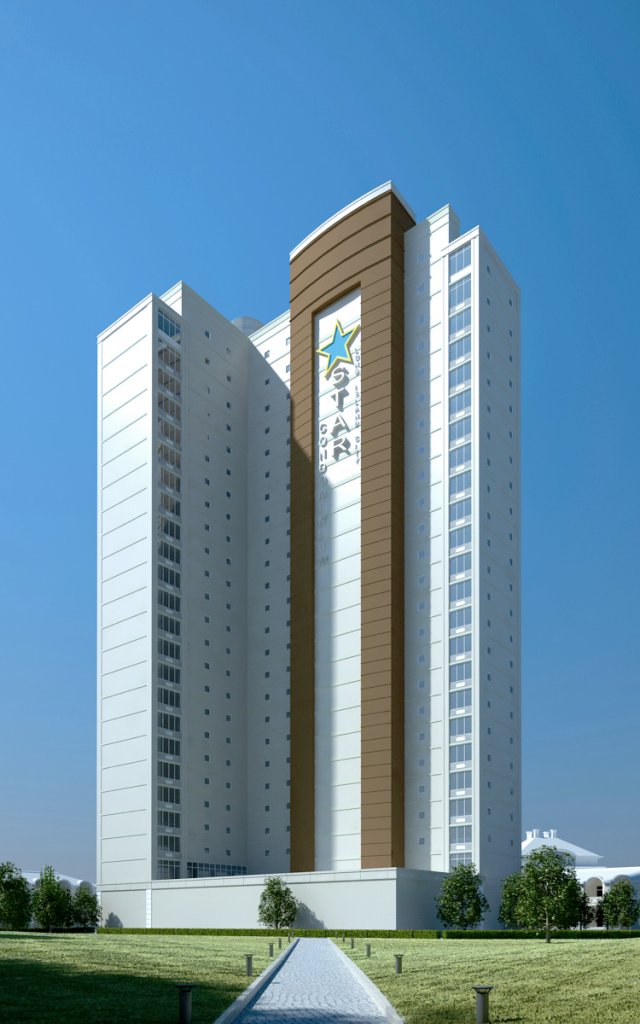 architecture 375 3D Model .c4d .max .obj .3ds .fbx .stl .blend 