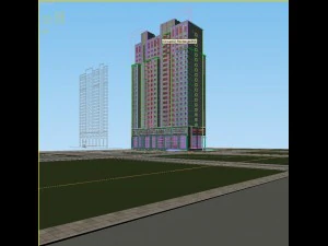 architecture 376 3D Model