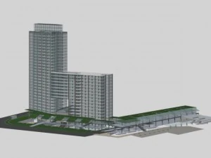 architecture 377 3D Model