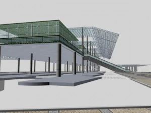 architecture 377 3D Model