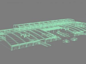 architecture 379 3D Model