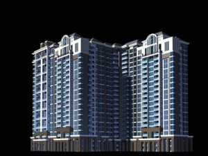 architecture 380 3D Model