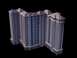 architecture 380 3D Model