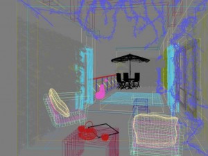 architecture 381 3D Model