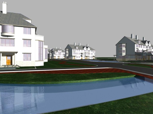 architecture 385 3D 模型 .c4d .max .obj .3ds .fbx .stl .blend