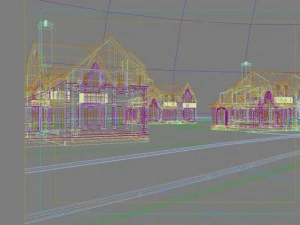 architecture 386 3D Model
