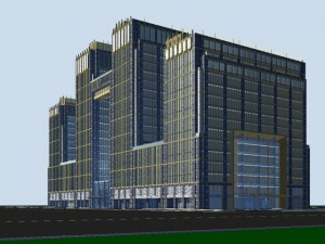 architecture 389 3D Model
