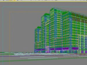 architecture 389 3D Model