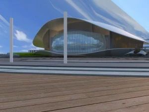 architecture 392 3D Model