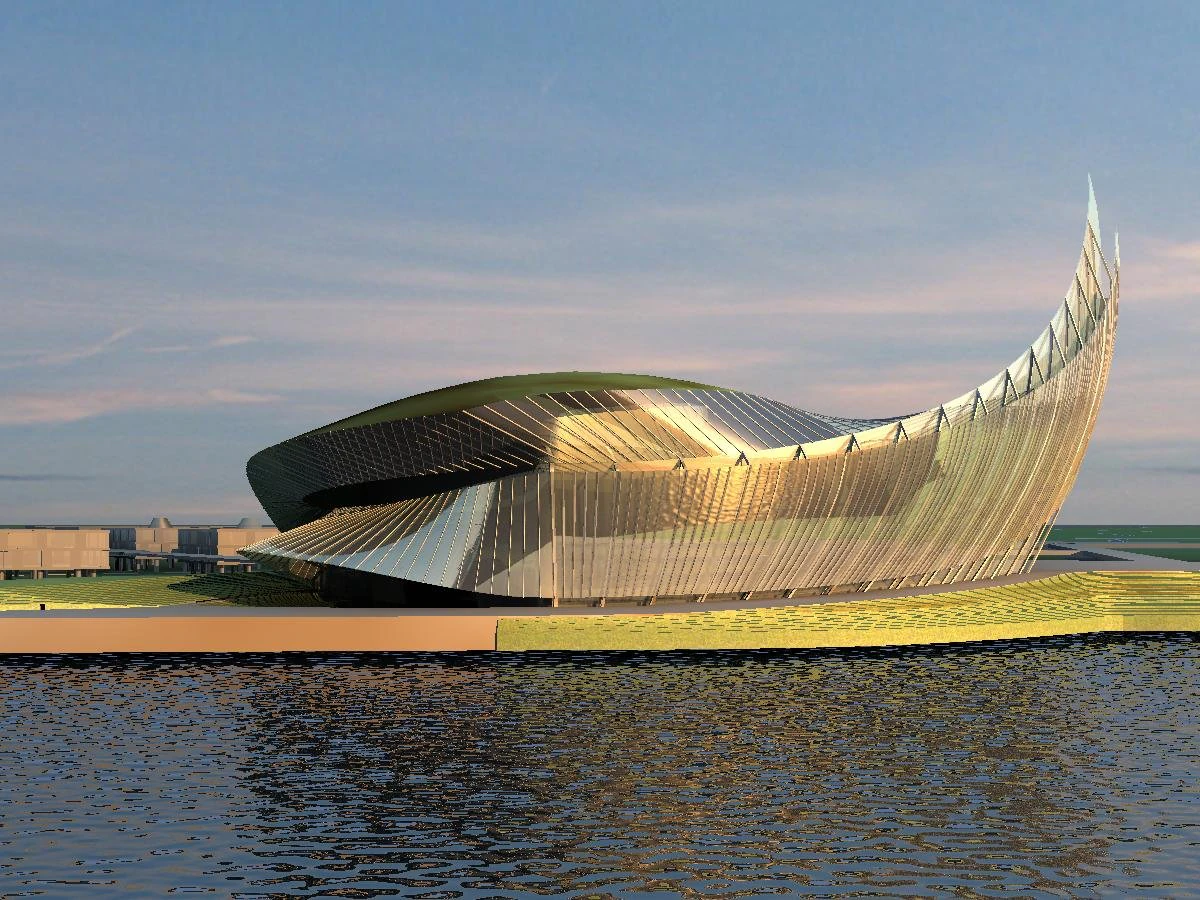 architecture 393 3D Model .c4d .max .obj .3ds .fbx .stl .blend 