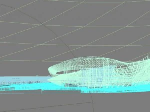 architecture 393 3D Model
