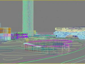 architecture 398 3D Model