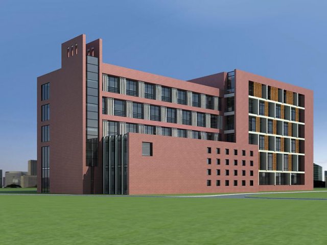 architecture 400 3D Model .c4d .max .obj .3ds .fbx .stl .blend 