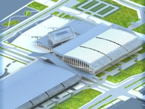 architecture 405 3D Model