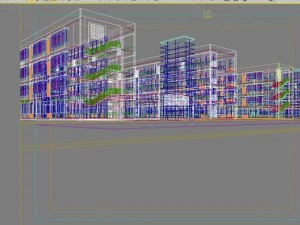 architecture 406 3D Model
