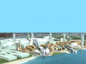 architecture 407 3D 모델
