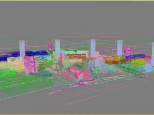 architecture 407 3D Model