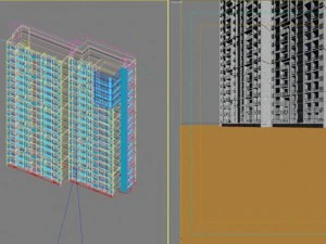 architecture 408 3D Model