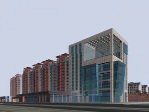 architecture 409 3D Model