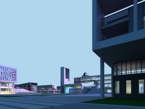 architecture 410 3D Model
