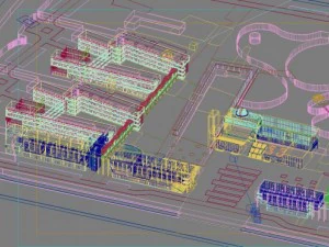 architecture 410 3D Model